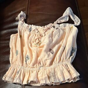 Peach Floral Kids Camisole